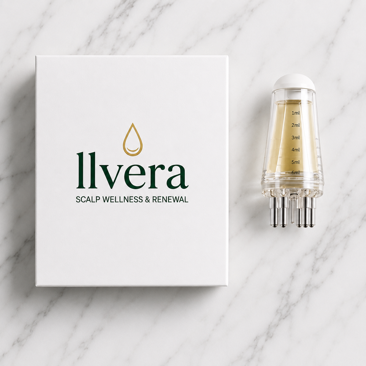 LLVERA™ Crowned Scalp Oil Applicator